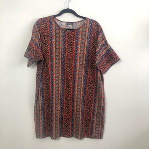 Vintage 90s t shirt dress